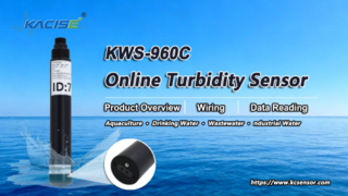 KWS-960C অনলাইন টার্বিডিটি সেন্সর ওভারভিউ, ওয়্যারিং এবং ডেটা রিডিং