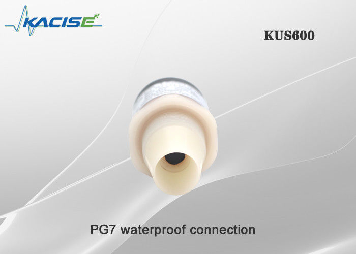 KUS600 আল্ট্রাসোনিক ওয়াটার লেভেল সেন্সর 3.3V লো পাওয়ার RS485 আউটপুট এবং IP68 জলরোধী নকশা সহ