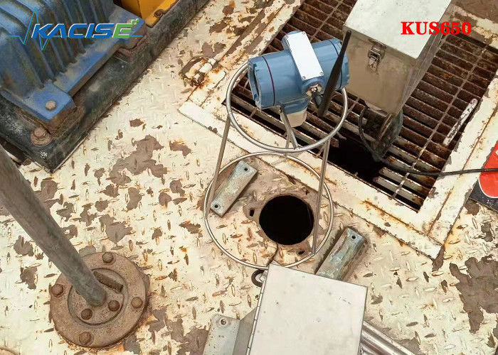 KUS650 ওয়্যারলেস আল্ট্রাসোনিক লেভেল সেন্সর 4G/Lora/GPRS/NB IP68 ওয়াটারপ্রুফ এবং 30m পরিমাপ পরিসীমা সহ