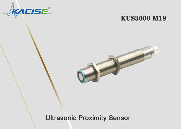 KUS3000 M18 কমপ্যাক্ট হাউজিং উচ্চ পুনরাবৃত্তিযোগ্যতা এবং 1 মিটার ব্যাপ্তি সহ অতিস্বনক সান্নিধ্য সেন্সর