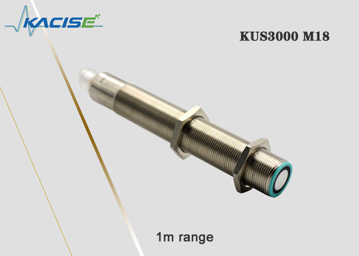 KUS3000 M18 কমপ্যাক্ট হাউজিং উচ্চ পুনরাবৃত্তিযোগ্যতা এবং 1 মিটার ব্যাপ্তি সহ অতিস্বনক সান্নিধ্য সেন্সর