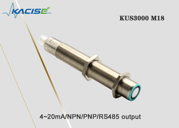 KUS3000 M18 কমপ্যাক্ট হাউজিং উচ্চ পুনরাবৃত্তিযোগ্যতা এবং 1 মিটার ব্যাপ্তি সহ অতিস্বনক সান্নিধ্য সেন্সর