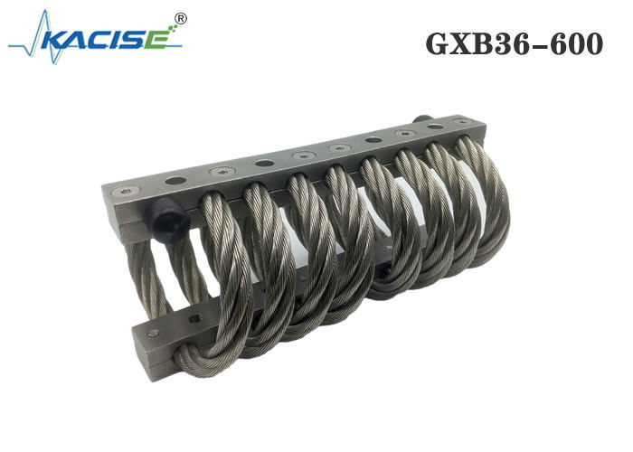 SS304 উপাদান 5-10Hz অনুরণিত ফ্রিকোয়েন্সি এবং ভঙ্গুর সরঞ্জামের জন্য 1277Kg উল্লম্ব স্ট্যাটিক লোড সহ GXB36-600 হেলিকাল আইসোলেটর