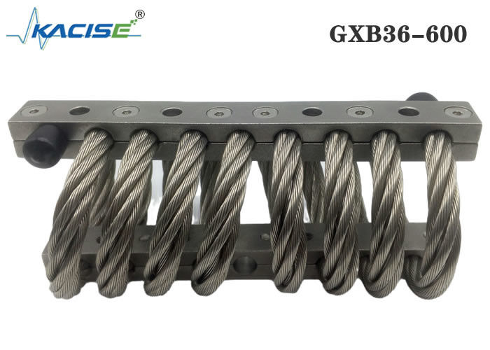SS304 উপাদান 5-10Hz অনুরণিত ফ্রিকোয়েন্সি এবং ভঙ্গুর সরঞ্জামের জন্য 1277Kg উল্লম্ব স্ট্যাটিক লোড সহ GXB36-600 হেলিকাল আইসোলেটর