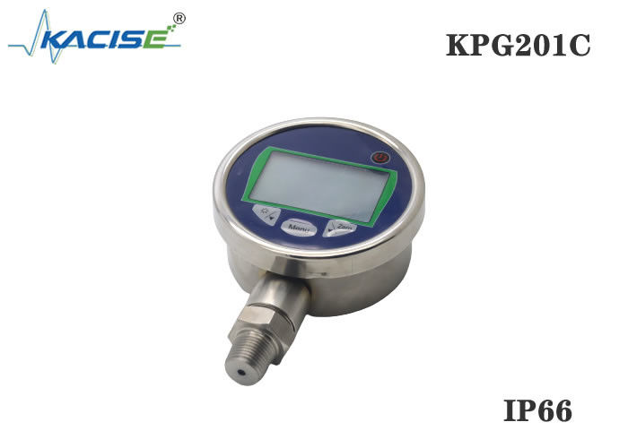 KPG201C টাচ বোতাম নেই যান্ত্রিক যোগাযোগ নেই ডিজিটাল প্রেসার গেজ সহ ডেটা লগার এবং উচ্চ নির্ভুলতা 0.02%