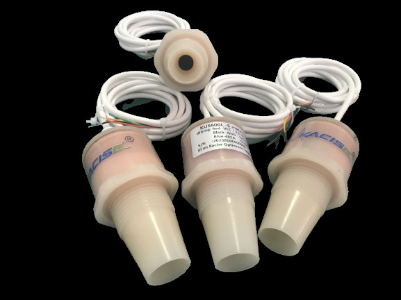 6V Ultrasonic Water / Fuel Tank Level Sensor RS485 5m High Accuracy Liquid Level Meter