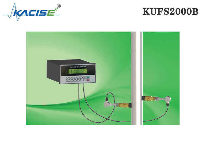 KUFS2000B প্যানেল মাউন্ট ইনসার্টিং আল্ট্রাসোনিক ফ্লোমিটার DN50-DN6000 পাইপ এবং RS485 MODBUS ইন্টারফেসের জন্য ± 1% নির্ভুলতার সাথে