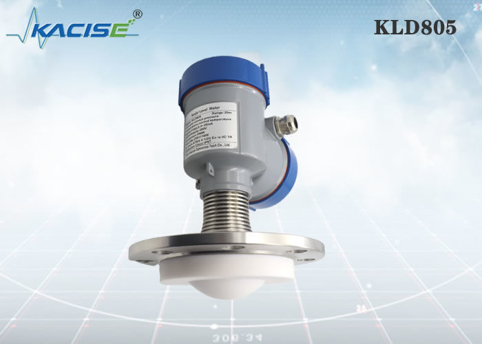 KLD805 80GHz ফ্ল্যাঞ্জ মাউন্টিং রাডার লেভেল ট্রান্সমিটার উচ্চ তাপমাত্রা এবং উচ্চ চাপ পরিবেশের জন্য জারা প্রতিরোধী PTFE সঙ্গে