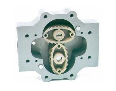 LC Series Oval Gear Type Flow Meter Oval Positive Displacement Flow Meter With Strainer