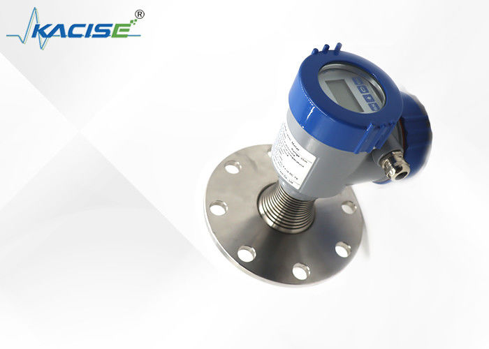 80G রেডার লেভেল গেজ 80GHz ফ্রিকোয়েন্সি ±1 মিমি নির্ভুলতা এবং কঠোর পরিবেশের জন্য পিটিএফই অ্যান্টেনা
