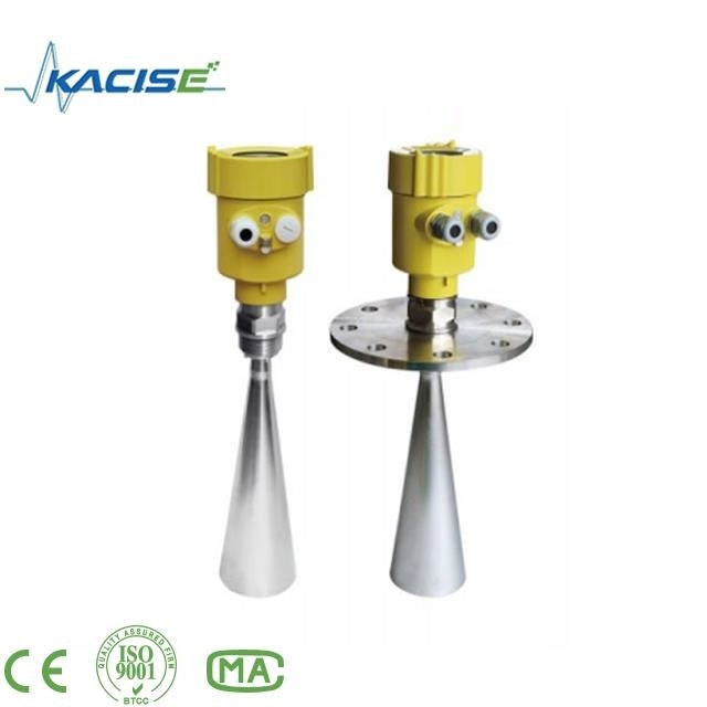 stable silo cement radar level gauge with input two-wire (DC24V), Four-wire(DC24V/AC220V)