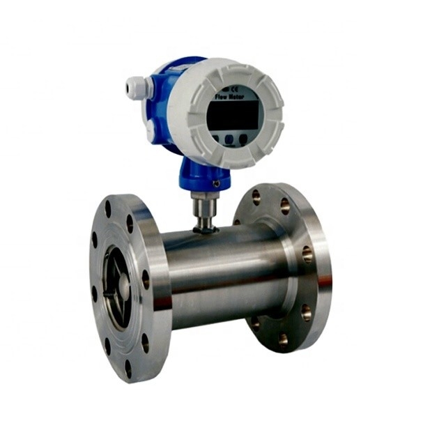 Vegetable Oil Flowmeter RS485 Turbine Flow Meter with output 4-20mA or Pulse