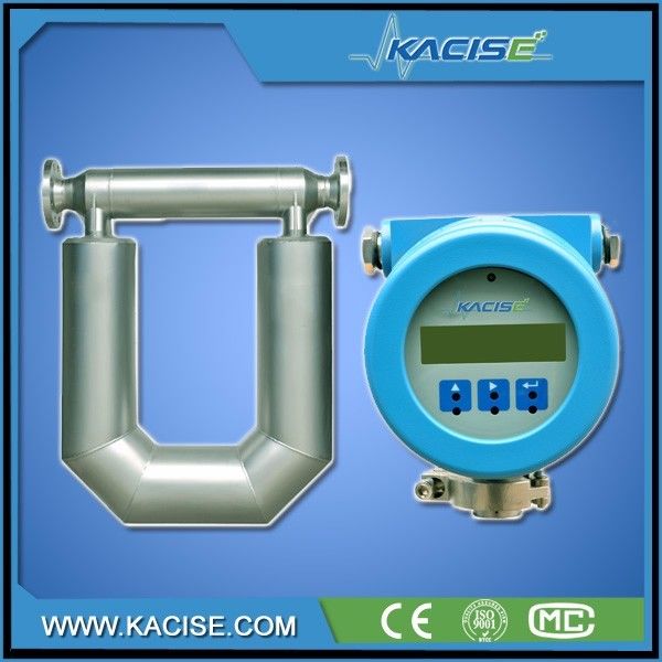 ±0.15% নির্ভুলতার সাথে KMF100 SS316L বিস্ফোরণ প্রমাণ কোরিওলিস ভর প্রবাহ মিটার