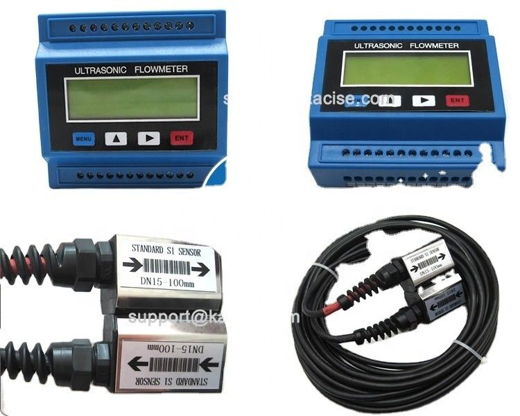 DN15-DN6000mm টিউব এবং IP68 সুরক্ষার জন্য 1.0% নির্ভুলতার সাথে অর্থনৈতিক ডিজিটাল অতিস্বনক প্রবাহ মিটার