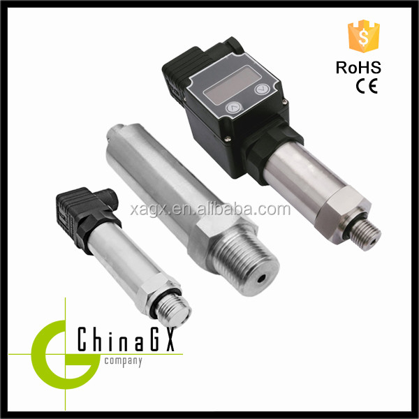 Piezoelectric water fuel pressure sensor with type 485 pressure sensor