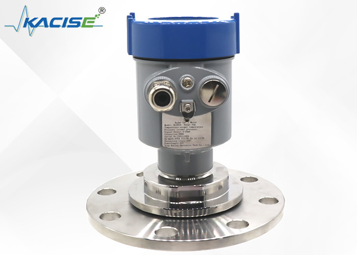 KLD804 4 - 20mA / RS485 76mm লেন্স অ্যান্টেনা রাডার স্তর সেন্সর তরল এবং কঠিন মাঝারি জন্য