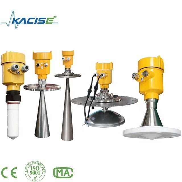 stable silo cement radar level gauge with input two-wire (DC24V), Four-wire(DC24V/AC220V)