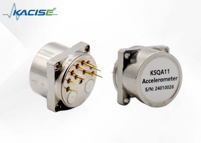 Precision linear accelerometer sensor Sensitive to 80ppm with Shock Resistance up to 500g