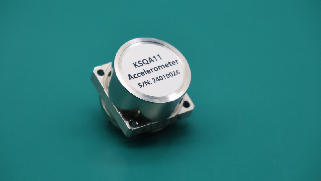 Precision linear accelerometer sensor Sensitive to 80ppm with Shock Resistance up to 500g