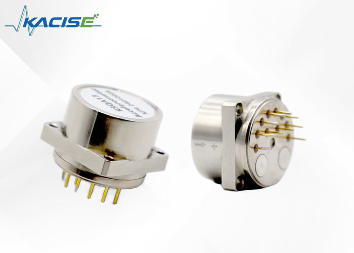 Sensitivity 500g Shock Accelerometer Sensor 2.3 ~ 3.5mA/g Scale Factor Operates -45°C~+100°C