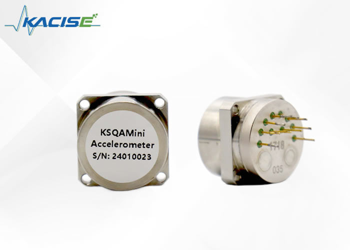 2.3 ~ 3.5mA/g স্কেল ফ্যাক্টর 1000g শক প্রতিরোধী কোয়ার্টজ নমনীয় অ্যাক্সিলেরোমিটার সেন্সর -55°C+130°C স্টোরেজ তাপমাত্রা সহ