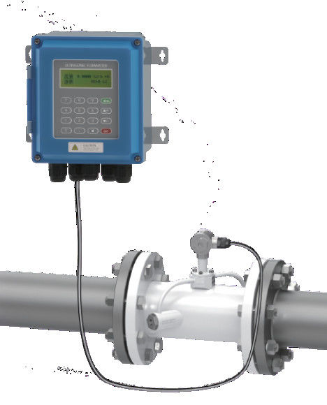 DN15 ~ 6000mm পাইপ ব্যাসার্ধ এবং RS485 Modbus যোগাযোগের সাথে তরল পরিমাপের জন্য পরিবর্তনশীল এলাকা ডিজিটাল অতিস্বনক প্রবাহ মিটার