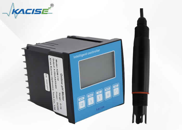 একাধিক প্যারামিটার সহ KDM-110 অনলাইন পিএইচ মিটার IP65 সুরক্ষা এবং জলের গুণমান পর্যবেক্ষণের জন্য RS485 আউটপুট প্রদর্শন করে