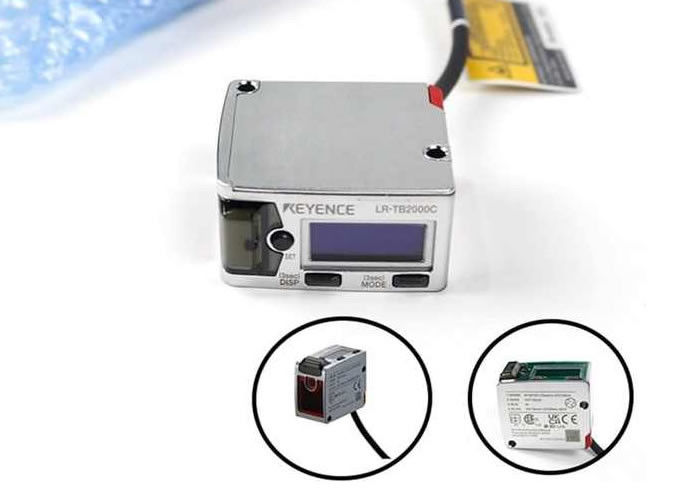 KEYENCE LR-TB2000C লেজার সেন্সর শিল্প অটোমেশন দূরত্ব পরিমাপ সরঞ্জাম জন্য Modbus যোগাযোগ ইন্টারফেস সঙ্গে ফটো ইলেকট্রিক সুইচ