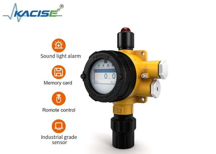 CO EX H2S CO2 O2 CH4 03 SO2 HCL KFGT-K90 ফিক্সড গ্যাস ডিটেক্টর IP66 36-106Kpa সংযোগ পোর্ট M27*1.5mm