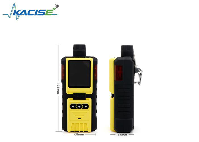 KSK-600 একক গ্যাস ডিটেক্টর 0-20ppm ওজোন ডিটেক্টরের জন্য অন্তর্নির্মিত পাম্প নমুনা গ্রহণ