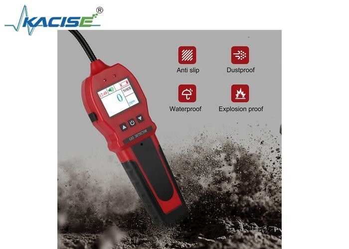 KLBH90E গ্যাস লিক ডিটেক্টর 1800mAh ব্যাটারি, 6h-8h চার্জিং টাইম এবং মিউনিসিপ্যাল ​​কনস্ট্রাকশনের জন্য শ্রবণযোগ্য, ভিজ্যুয়াল এবং ভাইব্রেশন অ্যালার্ম