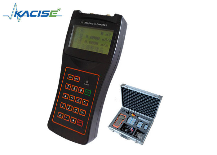 KUFH2000B Portable Ultrasonic Flow Meter With Data Memory Function Non Intrusive Me with asuring with Consumption 1.5W
