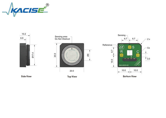 CL2-H4 ক্ষুদ্র আকারের ক্লোরিন সেন্সর দ্রুত প্রতিক্রিয়া সময় এবং সঠিক গ্যাস সনাক্তকরণের জন্য উচ্চ সংবেদনশীলতা সহ