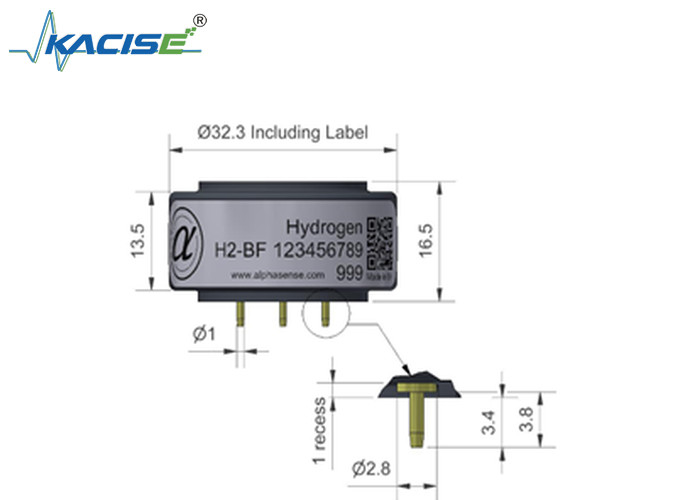 H2-BF/H2-BF+ হাইড্রোজেন সেন্সর 3-ইলেক্ট্রোড, পোর্টেবল গ্যাস সনাক্তকরণ অ্যাপ্লিকেশন