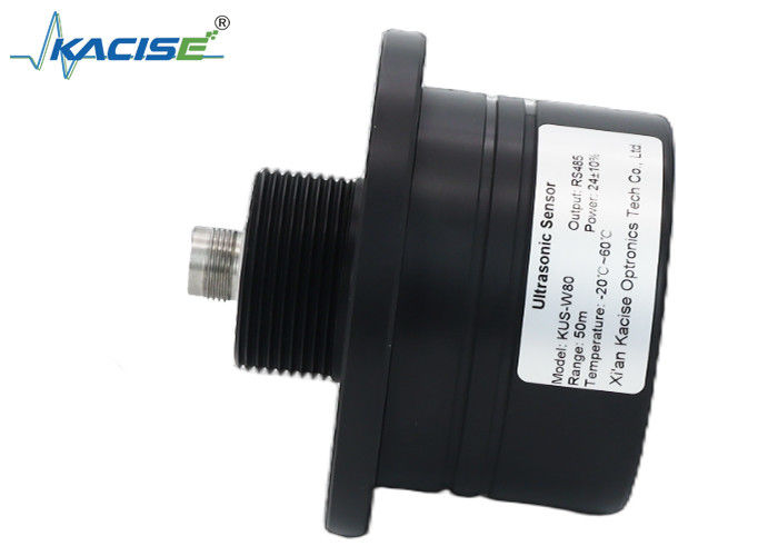 KUS-W80 200kHz ট্রান্সডুসার ফ্রিকোয়েন্সি, নিম্ন নো-লোড বর্তমান এবং পানির নীচে রেঞ্জিংয়ের জন্য IP68 সুরক্ষা সহ পানির নিচে দূরত্ব সেন্সর