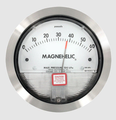 Dwyer Series 2000 Industrial Pressure Gage with ±2% নির্ভুলতা, IP67 এনক্লোসার রেটিং, এবং 4