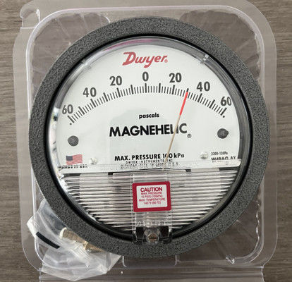 Dwyer Series 2000 Magnehelic Differential Pressure Gauge with ±2% FS Accuracy and Frictionless Magnetic Movement for 20-140°F Applications. ডোয়ায়ার সিরিজ ২০০০ ম্যাগনেহেলিক ডিফারেনশিয়াল প্রেসার গেইজ যার ±২% FS নির্ভুলতা এবং ২০-১৪০°ফারেনহাইট অ্যাপ্লিকেশনের জন্য ঘর্ষণবিহীন চৌম্বকীয় আন্দোলন