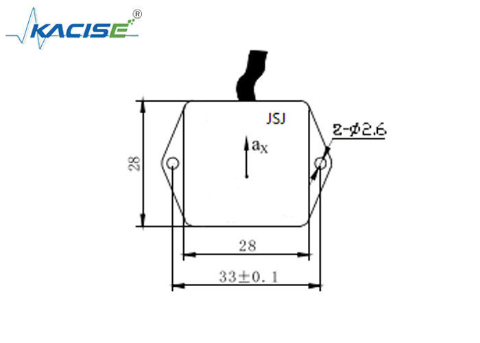 0.5 ~ 4.5V আউটপুট ± 1 গ্রাম রেঞ্জ এবং প্রশস্ত পরিমাপ পরিসীমা সহ এক অক্ষীয় অ্যাক্সিলরোমিটার সেন্সর