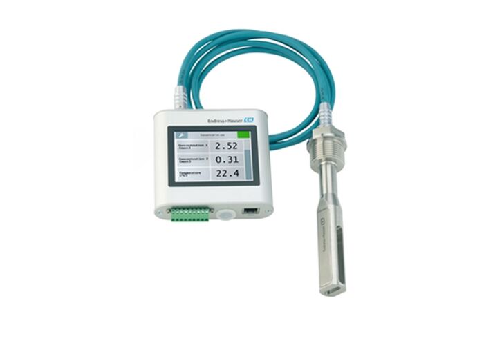 Teqwave I আল্ট্রাসোনিক কনসেন্ট্রেশন মিটার 0 থেকে 100 °C পরিসীমা, 16 বার সর্বোচ্চ চাপ এবং TFT রঙ স্পর্শ প্রদর্শন