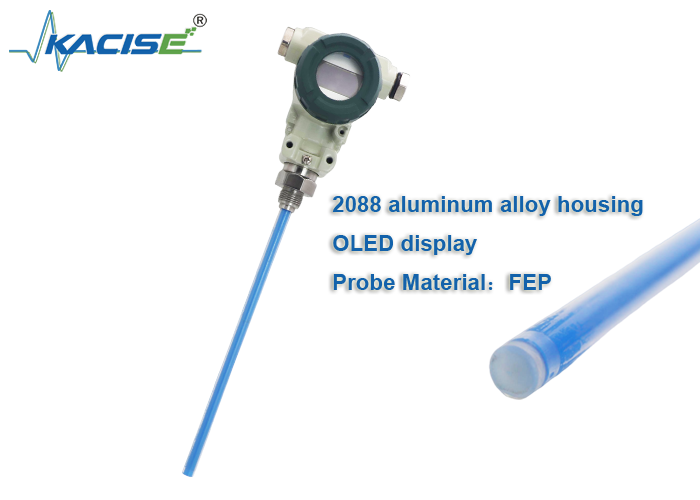 KSLV652 High-Precision Industrial Level Sensor with FEP Probe Material and IP65 Protection for Accurate Level Measurement
