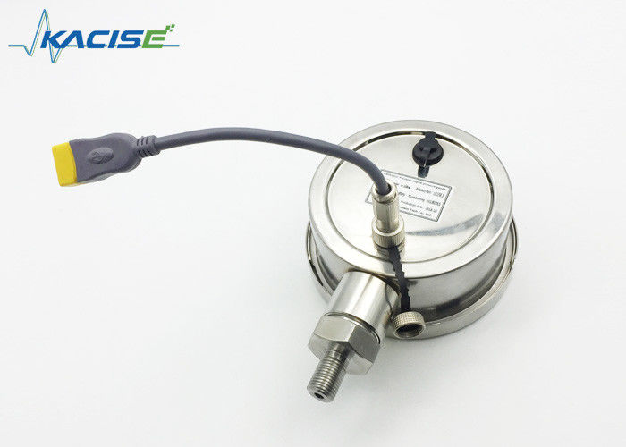 0.05% FS নির্ভুলতা এবং 4000mAh লিথিয়াম ব্যাটারি টাচ বোতাম ডেটা লগার সহ যথার্থ ডিজিটাল প্রেসার গেজ GXPS201C