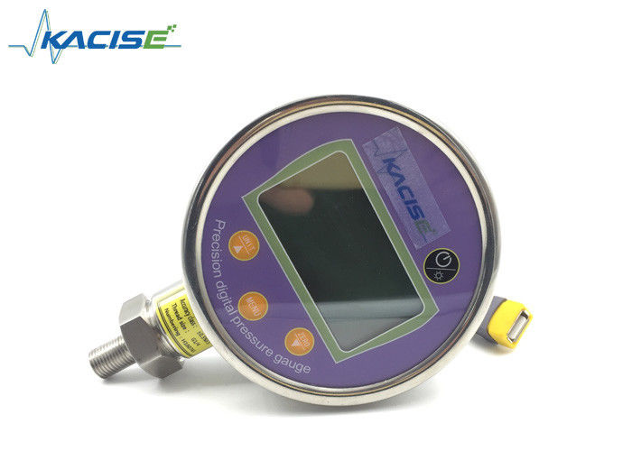 0.05% FS নির্ভুলতা এবং 4000mAh লিথিয়াম ব্যাটারি টাচ বোতাম ডেটা লগার সহ যথার্থ ডিজিটাল প্রেসার গেজ GXPS201C