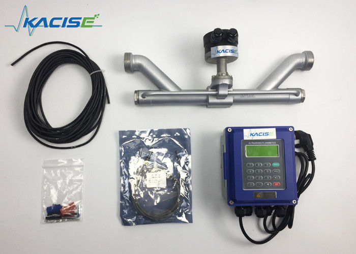 ওয়াল মাউন্ট ওল্ট্রাসোনিক ফ্লো মিটার RS485 MODBUS সমর্থন সঙ্গে DN15-DN6000 পাইপ জন্য