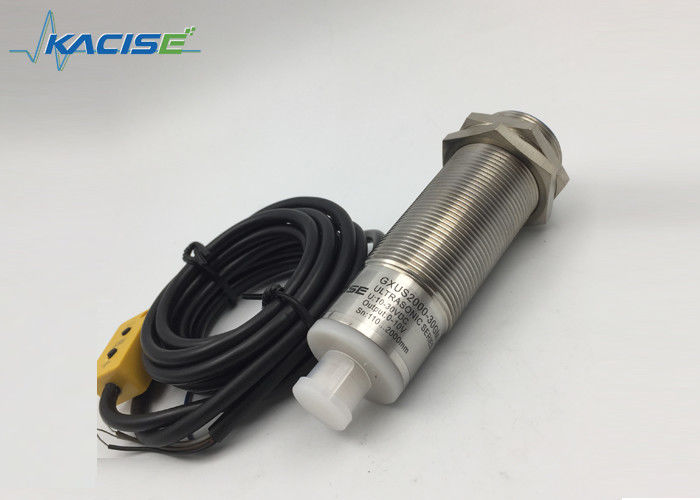 50mm~1000mm ডিটেকশন রেঞ্জ 40KHZ ফ্রিকোয়েন্সি এবং 24VDC অপারেটিং ভোল্টেজ সঙ্গে যথার্থ অতিস্বনক দূরত্ব সেন্সর