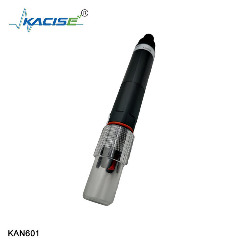 IP68 সুরক্ষা 4-20mA RS485 অ্যামোনিয়া নাইট্রোজেন সেন্সর পানির গুণমান পর্যবেক্ষণের জন্য তাপমাত্রা ক্ষতিপূরণ সহ