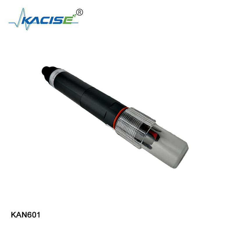 IP68 সুরক্ষা 4-20mA RS485 অ্যামোনিয়া নাইট্রোজেন সেন্সর পানির গুণমান পর্যবেক্ষণের জন্য তাপমাত্রা ক্ষতিপূরণ সহ