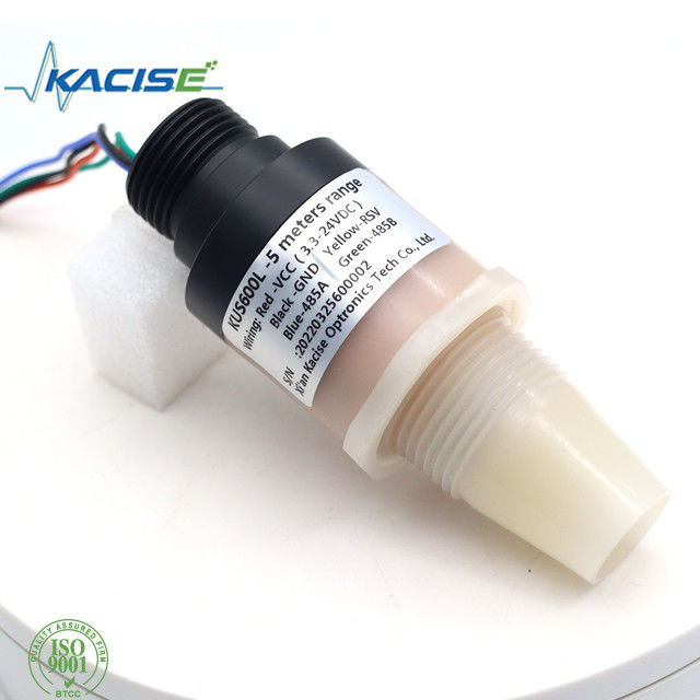 IoT অ্যাপ্লিকেশনের জন্য 3m রেঞ্জ IP68 জলরোধী RS485 আউটপুট অতিস্বনক দূরত্ব সেন্সর