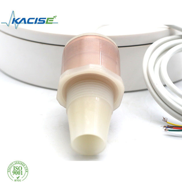 IP67 জলরোধী PTFE শেল অতিস্বনক ট্রান্সডুসার সেন্সর তরল স্তর পরিমাপের জন্য 25kHz ফ্রিকোয়েন্সি সহ