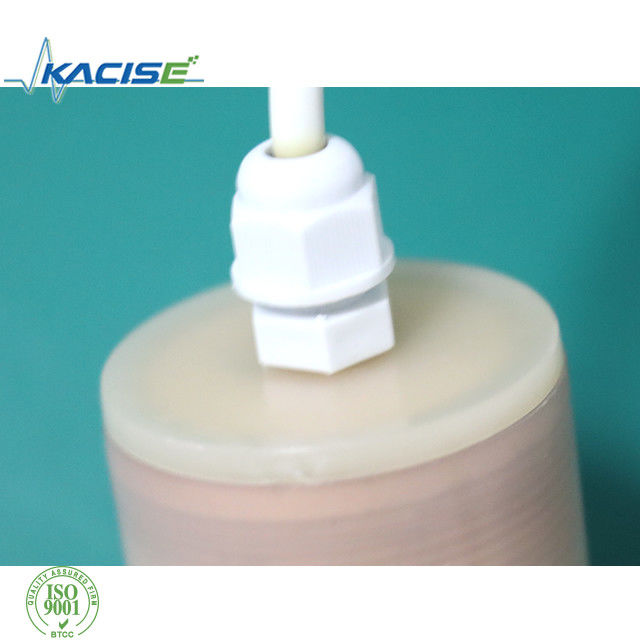 IP67 জলরোধী PTFE শেল অতিস্বনক ট্রান্সডুসার সেন্সর তরল স্তর পরিমাপের জন্য 25kHz ফ্রিকোয়েন্সি সহ