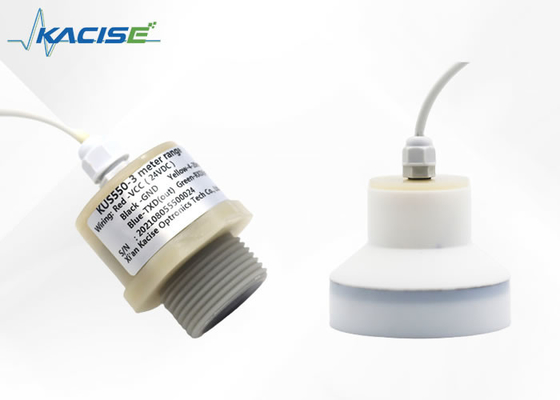 12 Meter Ultrasonic Liquid Level Sensor PVDF Material